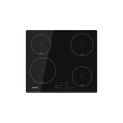 Picture of CATA Hob | IB 6324E2 BK | Induction | Number of burners/cooking zones 4 | Touch | Timer | Black