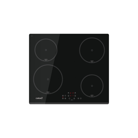 Picture of CATA Hob | IB 6324E2 BK | Induction | Number of burners/cooking zones 4 | Touch | Timer | Black