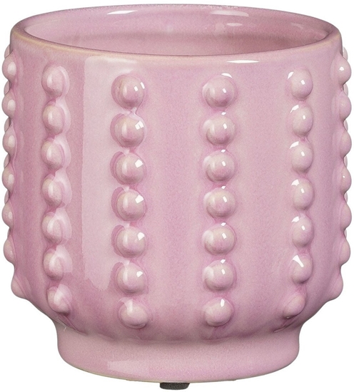 Picture of CERAMIC POT BOAZ D17.5 H16.5CM PINK