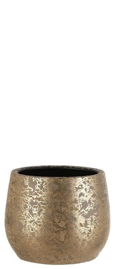 Изображение CERAMIC POT CLEMENTE D25.5 H20CM GOLD