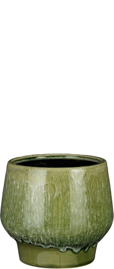 Picture of CERAMIC POT MONTA D16 H14CM GREEN