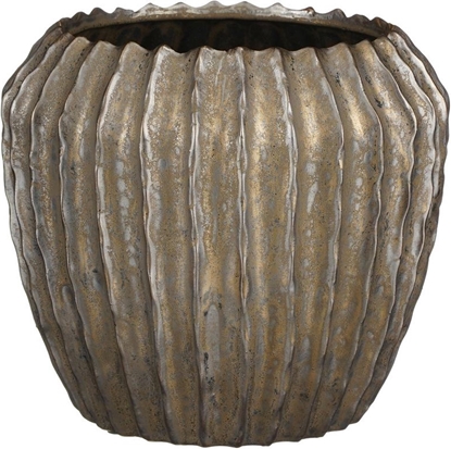 Attēls no CERAMIC POT NOMA D24 H21CM BRONZE