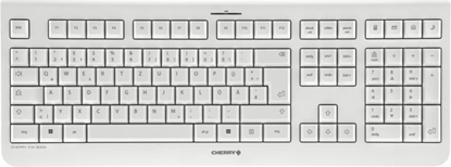Attēls no Cherry KW 3000 tastatūra Universāls RF Bezvadu QWERTZ Vācu Balts