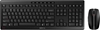 Изображение CHERRY Stream Desktop Recharge keyboard Mouse included RF Wireless QWERTY English Black
