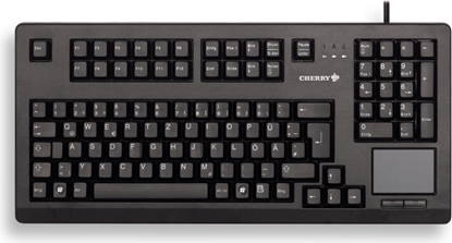 Изображение Cherry TouchBoard G80-11900 Corded Keyboard with Touchpad, Black, USB, (QWERTY - UK)