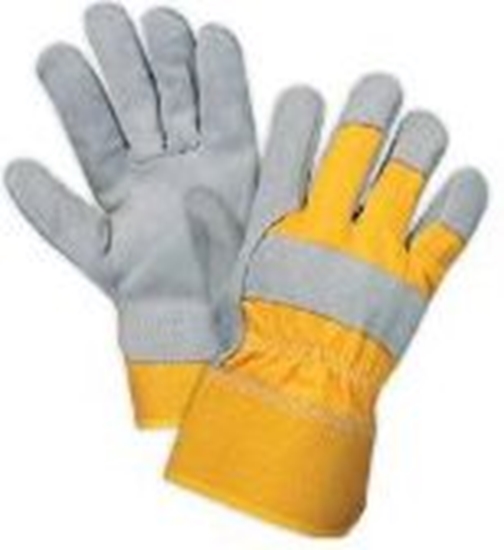 Picture of Cimdi biezas zamšādas ar stingru manžeti