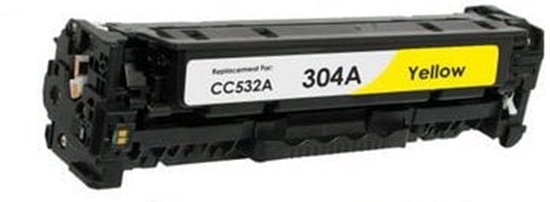 Picture of Compatible new Hewlett-Packard CC532A/ CE412A/ CF382A/ cartridge 718 Canon CRG-318 /418 Yellow, 2800