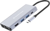 Picture of Conceptronic DONN20G 10-in-1 USB 3.2 Gen 1 Docking Station, HDMI, VGA, USB-A 3.0 x 3, SD, TF/MicroSD, Audio, GbE LAN, 100W USB PD