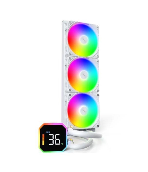 Picture of CPU COOLER MULTI SOCKET WHITE/HYPERFLOW DIGITAL 360 MONTECH