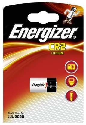 Изображение CR2 baterijas 3V Energizer litija CR2 iepakojumā 1 gb.