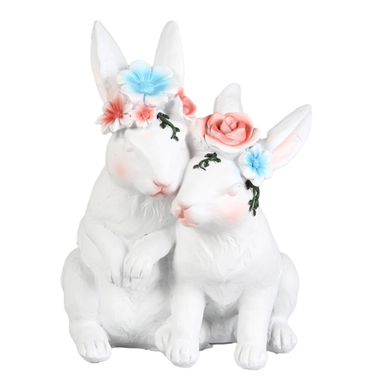 Изображение Dekors Lieldienu Verso Truši 22cm balts