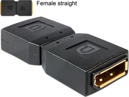 Attēls no Delock Adapter DisplayPort female > DisplayPort female Gender Changer