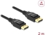 Attēls no Delock Cable DisplayPort 1.2 male > DisplayPort male 4K 2 m