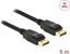 Изображение Delock Cable DisplayPort 1.2 male > DisplayPort male 4K 5 m