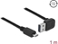 Attēls no Delock Cable EASY-USB 2.0 Type-A male angled up / down > USB 2.0 Type Micro-B male 1 m