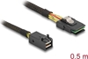 Picture of Delock Cable Mini SAS HD SFF-8643 > Mini SAS SFF-8087 0.5 m