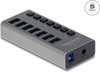 Picture of Delock External USB 5 Gbps Hub with 7 Ports + Switch