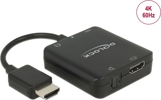 Picture of Delock HDMI Audio Extractor 4K 60 Hz compact