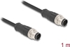 Picture of Delock M12 Cable A-coded 8 pin male to male PVC 1 m