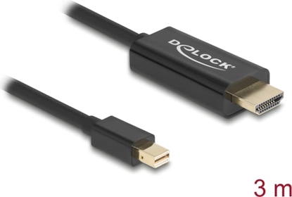 Attēls no Delock Passive mini DisplayPort 1.1 to HDMI Cable 3 m