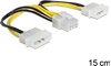 Изображение Delock Power Cable 8 Pin EPS - 2 x 4 Pin Molex