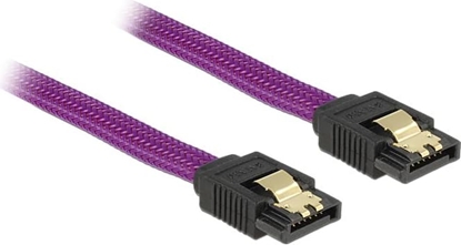 Изображение Delock SATA 6 Gb/s Cable 50 cm violet