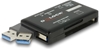 Изображение Delock SuperSpeed USB 5 Gbps Card Reader for CF / SD / Micro SD / MS / M2 / xD memory cards