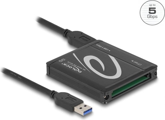 Изображение Delock SuperSpeed USB 5 Gbps Card Reader for CFast memory cards