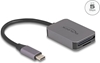 Picture of Delock USB Type-C™ Card Reader in aluminium enclosure for SD or Micro SD memory cards