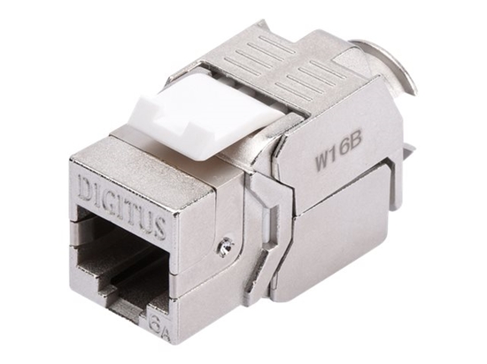Изображение Digitus CAT 6A Keystone Module, shielded, toolfree