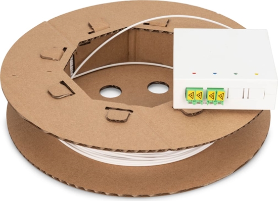 Изображение Digitus Fttx Installation Kit, Pre-assembled, 4-Core, LC/APC connector, 70m