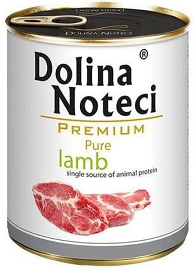 Изображение Dolina Noteci Premium Pies Pure, jagnicina puszka 800g