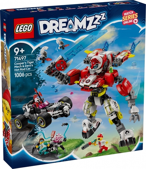 Picture of DREAMZzz Tygrysi mech Coopera i hot rod Zero (71497)