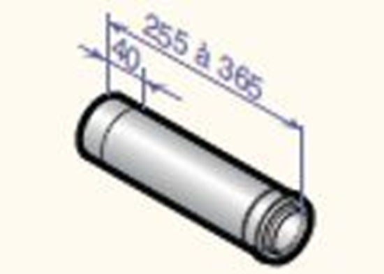 Picture of Dūmvada kompensējošā uzmava D80/125, DY130