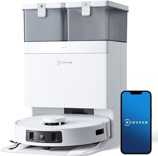 Picture of Ecovacs Robotic Vacuum Cleaner | DEEBOT T30C PRO | Wet&Dry | Operating time (max) 200 min | Li-ion | 5200 mAh | Dust capacity 0.275 L | 12800 Pa | White