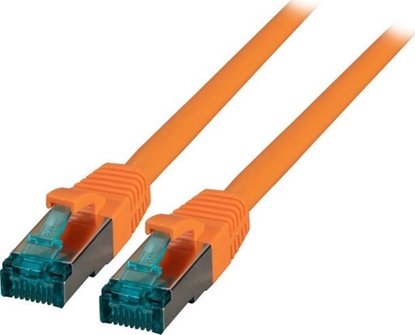 Picture of EFB EFB RJ45 Patchkabel S/FTP, Cat.6A, LSZH, 30m, orange