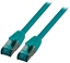 Изображение EFB kabel RJ45 S/FTP, Cat.6A, LSZH, 15m, zielony