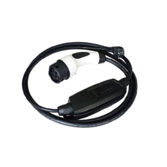 Picture of Electric Car Charger Duosida Type 2 - Schuko (220V), 16A, 3.6kW, 1-phase, 5m