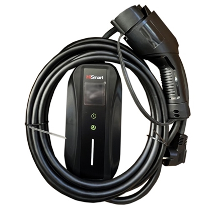 Attēls no Electric Car Charger Type 1 - Schuko (220V), 6-16A, 3.5kW, 1-phase, 5m