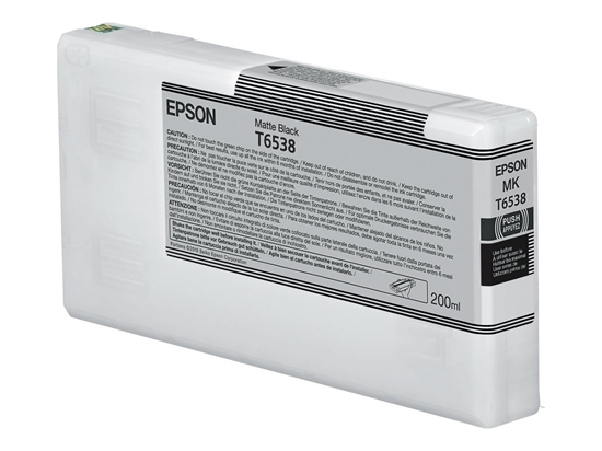 Picture of Epson Ink Cartridge matte black T 653 200 ml T 6538N