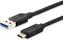 Изображение Equip 128345 USB kabelis USB 3.2 Gen 1 (3.1 Gen 1) 0,5 m USB C USB A Melns