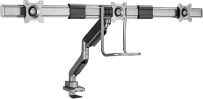Изображение Equip 650162 monitora stiprinājums un statīvs 68,6 cm (27") Galds Melns