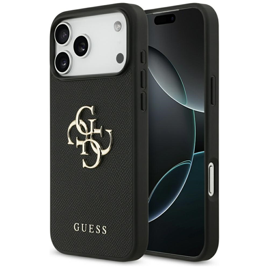 Изображение Etui Guess Grained Big 4G & Classic Logo  do iPhon