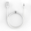 Изображение Evelatus Cable USB A to C, 1.2M Aluminum housing braiding White