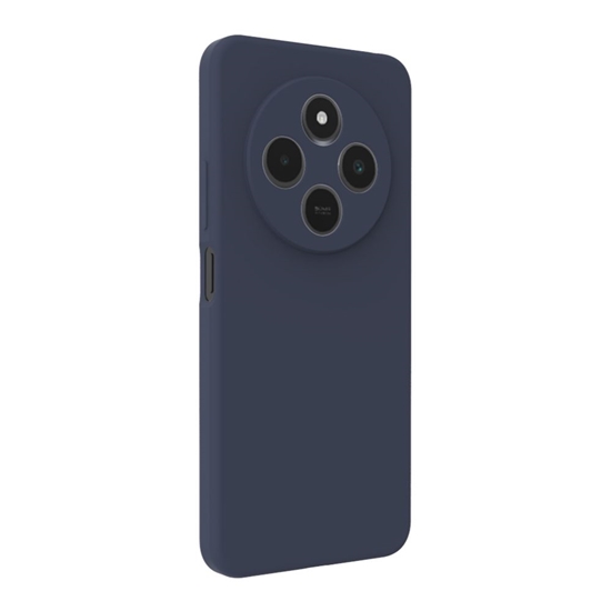 Picture of Evelatus Xiaomi Redmi 14C 4G/5G Premium Magnetic Soft Touch Silicone Case Dark Blue