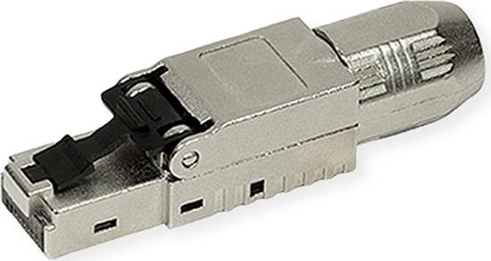 Изображение Field connector, RJ45 Cat.6A, STP, silver, Roline