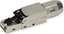Picture of Field connector, RJ45 Cat.6A, STP, silver, Roline
