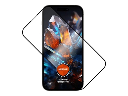 Picture of Fixed Armor | Screen protector | Apple | iPhone 15 Plus/iPhone16 Plus | Tempered glass | Black