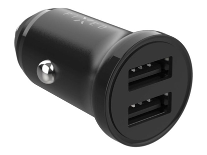 Picture of FIXED Dual USB Car Charger 15W, Black | Fixed