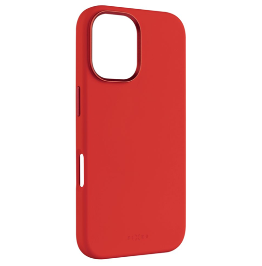 Picture of Fixed MagFlow | Back cover | Apple | iPhone 16 | Liquid silicon | Red